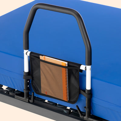 Barrera de cama adulto | Asidero abatible | Altura e inclinación ajustables